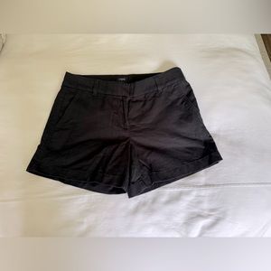 J.Crew Factory Black Shorts Size 6